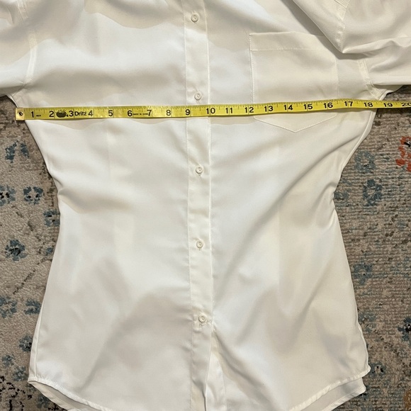 Steve Madden Nadia White Button Down Shirt - Picture 8 of 16